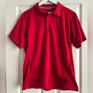 Columbia Red Polo Shirt